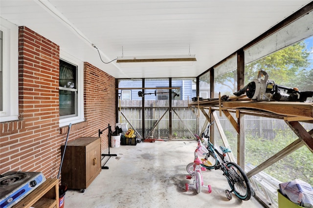3517 50th St, Des Moines, IA 50310 - unfurnished sunroom with healthy amount of natural light