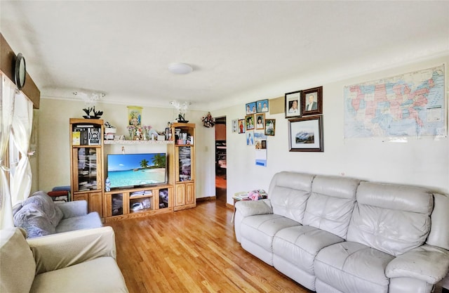 3517 50th St, Des Moines, IA 50310 - living area with light wood finished floors