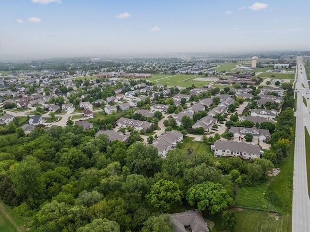 9812 Green View Ln, Johnston, IA 50131 - aerial view of property's location featuring nearby suburban area