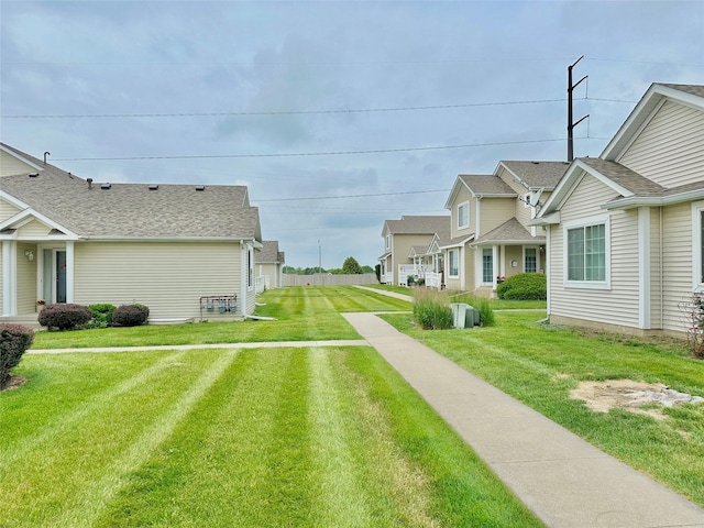 2816 Ashland Ct, Altoona, IA 50009 - view of green lawn with a residential view