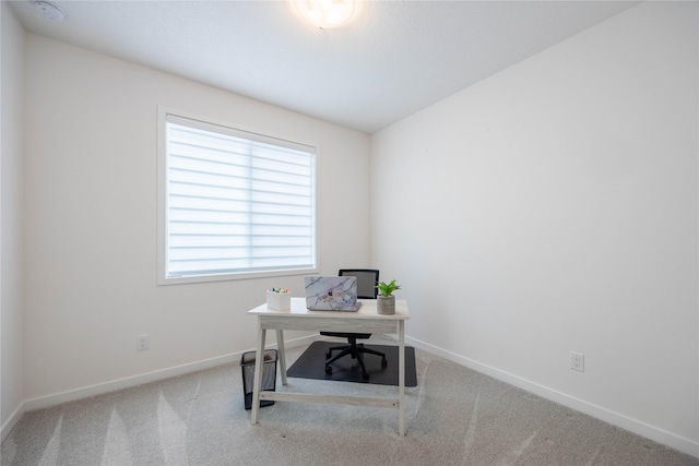 523 NE Vista Ln, Ankeny, IA 50021 - carpeted office featuring baseboards