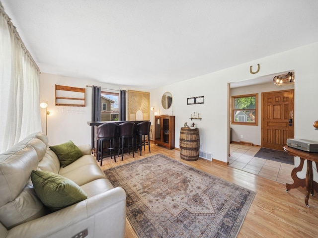 5180 NW 64th Pl, Johnston, IA 50131 - living room with wood finished floors