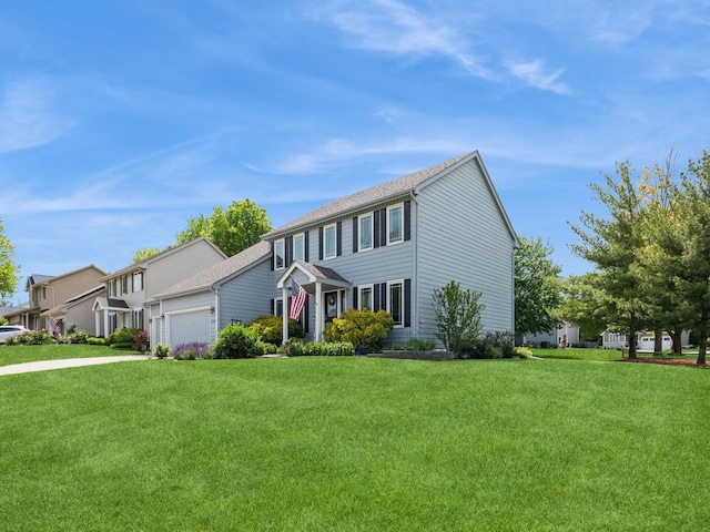2190 NW 147th St, Clive, IA 50325 - colonial inspired home with a garage and a front yard