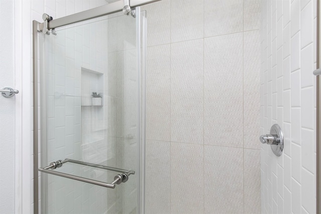 205 NW 51st Pl, Des Moines, IA 50313 - full bathroom featuring a shower stall