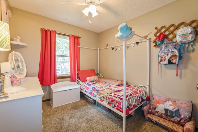 1903 W 5th Ave, Indianola, IA 50125 - bedroom featuring carpet and a ceiling fan
