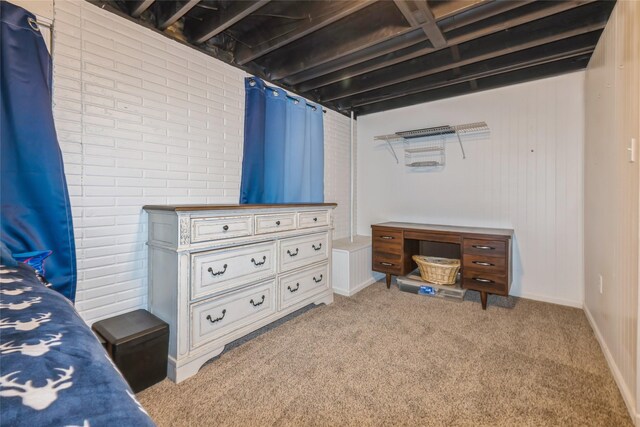 1903 W 5th Ave, Indianola, IA 50125 - finished basement featuring light colored carpet