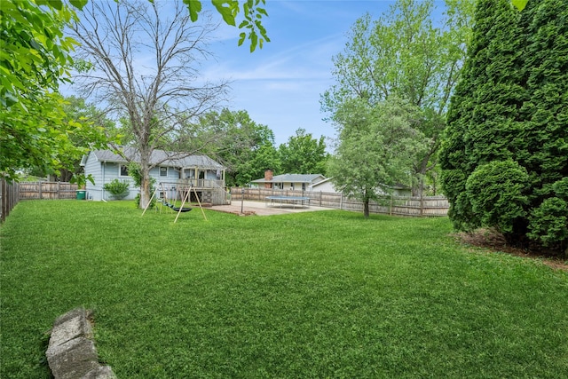 1903 W 5th Ave, Indianola, IA 50125 - view of yard featuring a patio