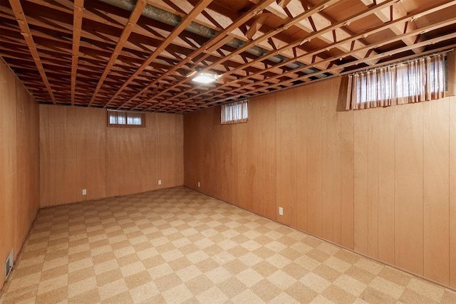 2700 Dosh Rd, Des Moines, IA 50310 - basement with wood walls