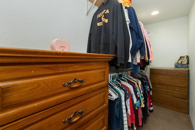3919 69th St, Urbandale, IA 50322 - spacious closet with carpet floors