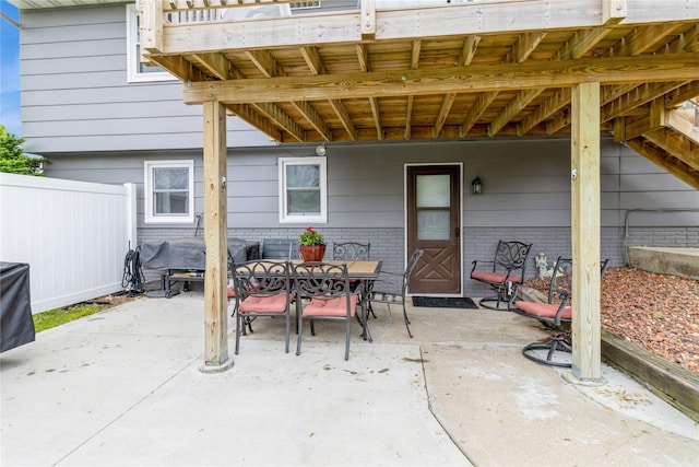 602 SE 7th St, Ankeny, IA 50021 - view of patio with outdoor dining space