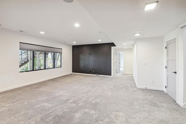 5705 SW Landview Dr, West Des Moines, IA 50265 - carpeted spare room featuring recessed lighting and baseboards