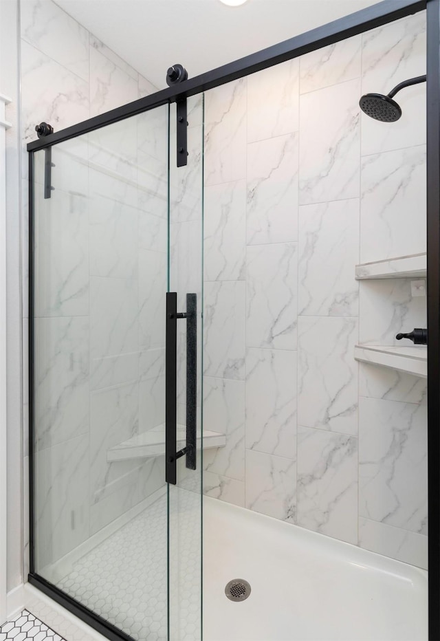 3309 NW Reinhart Dr, Ankeny, IA 50023 - full bath with a shower stall