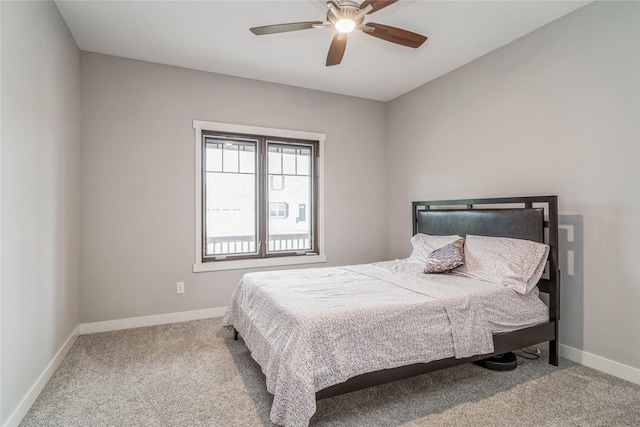 2658 SW 20th Cir, Ankeny, IA 50023 - bedroom with carpet, baseboards, and a ceiling fan