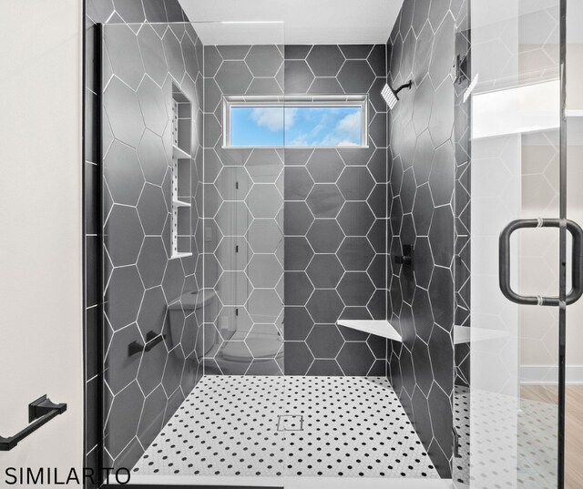 4641 179th St, Urbandale, IA 50323 - bathroom with a stall shower