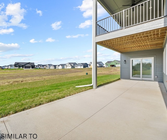 4641 179th St, Urbandale, IA 50323 - view of patio / terrace with a residential view