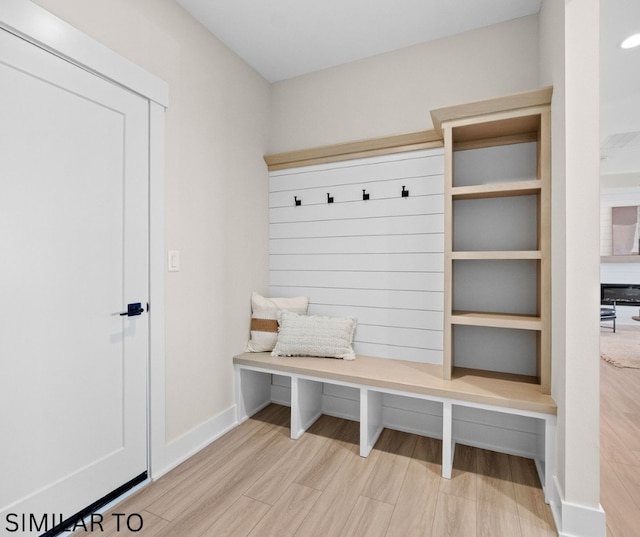 4641 179th St, Urbandale, IA 50323 - mudroom with wood finished floors and baseboards