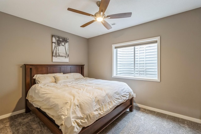 5645 Prairie Grass Dr, Johnston, IA 50131 - bedroom with carpet flooring, baseboards, and a ceiling fan