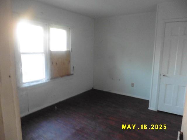 206 S D St, Indianola, IA 50125 - unfurnished room with wood finished floors