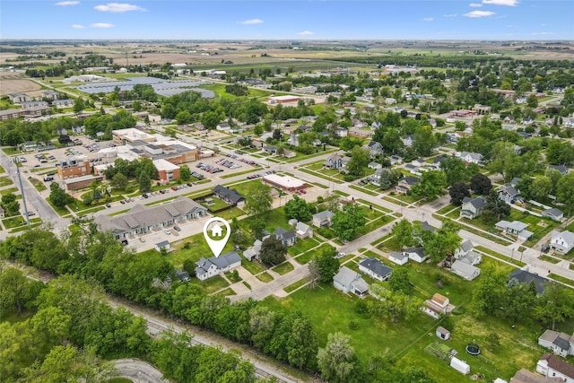 807 Center St, Grinnell, IA 50112 - aerial view of property's location