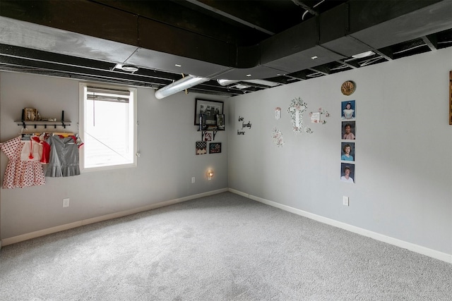305 E State St, Baxter, IA 50028 - carpeted spare room with baseboards