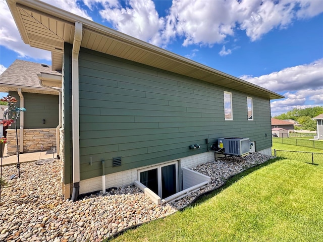 1008 Pine Brooke Ct, Clear Lake, IA 50428 - rear view of house with central AC