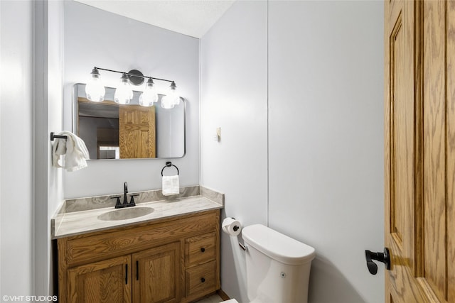 529 NW State St, Ankeny, IA 50023 - half bath with vanity and toilet