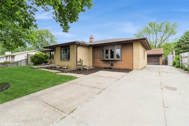 529 NW State St, Ankeny, IA 50023 - view of front of property featuring brick siding and a chimney