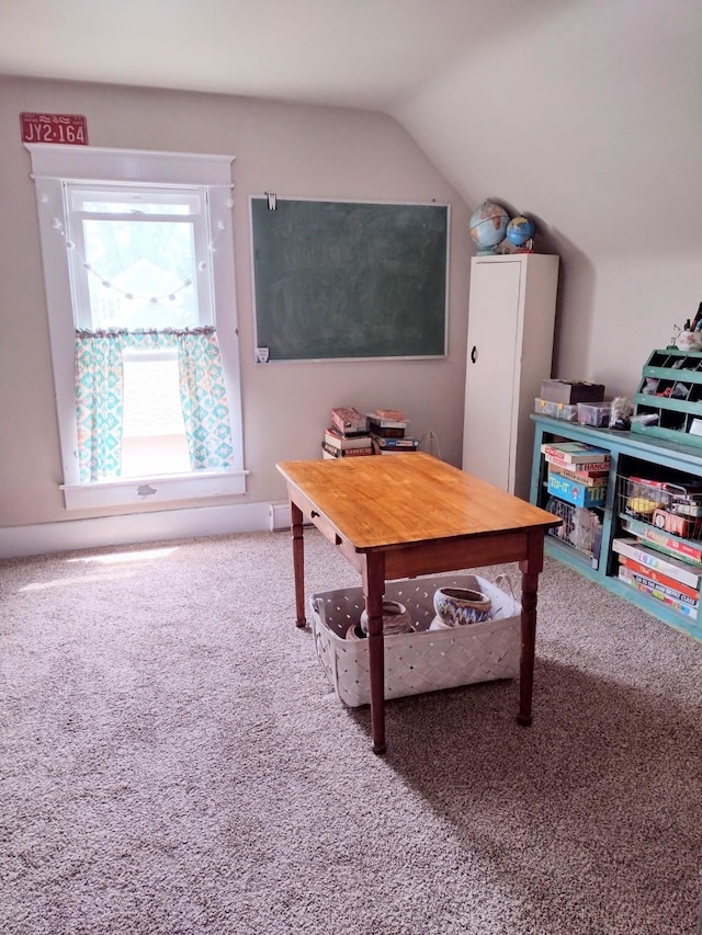 318 W Green St, Winterset, IA 50273 - carpeted office with lofted ceiling