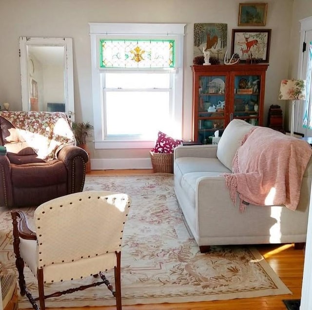 318 W Green St, Winterset, IA 50273 - living room with wood finished floors