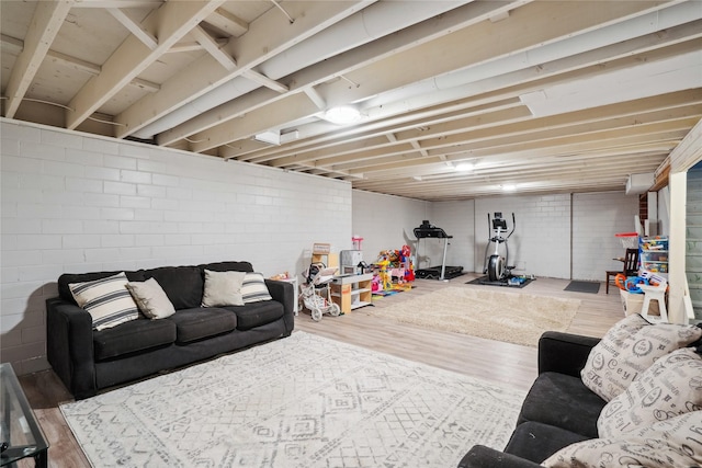 743 15th St, Nevada, IA 50201 - living area with wood finished floors
