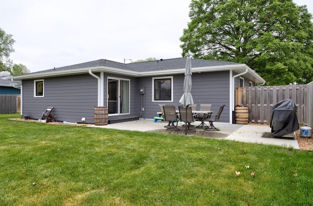 405 Joy Cir, Gilbert, IA 50105 - back of house featuring a patio