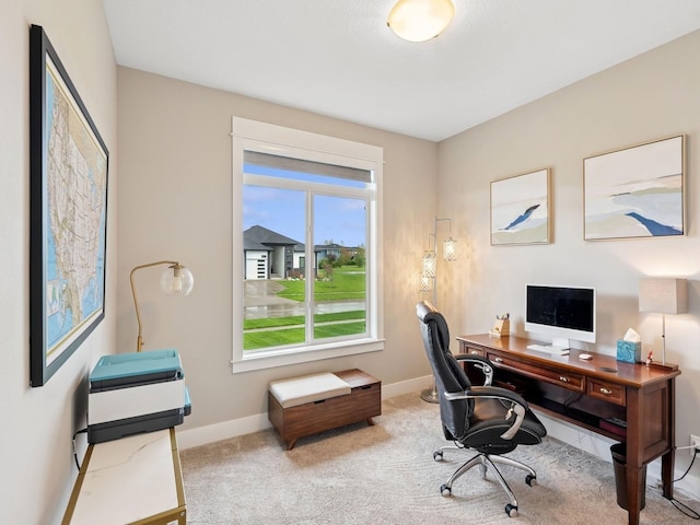 8876 Scarlet Dr, West Des Moines, IA 50266 - carpeted office space featuring healthy amount of natural light and baseboards