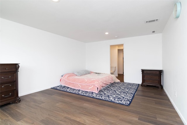 2357 Shadow Creek Cir, Des Moines, IA 50320 - bedroom with wood finished floors, recessed lighting, and baseboards