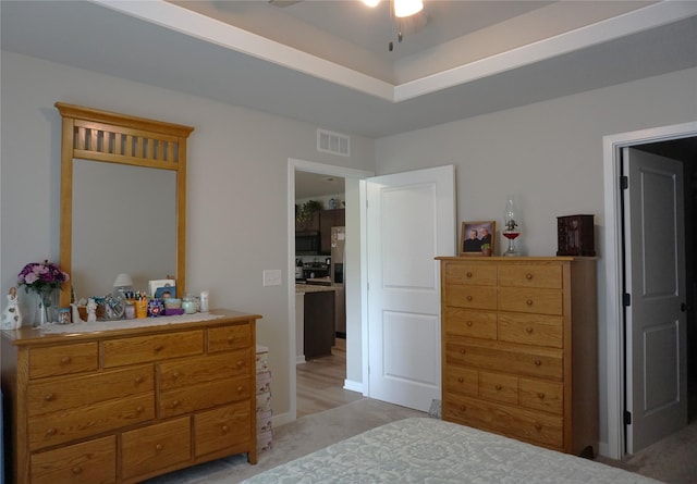 507 W Madison St, Winterset, IA 50273 - bedroom with light carpet