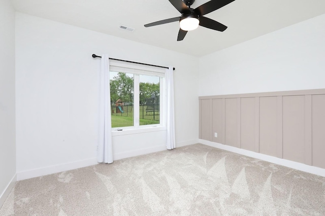 8019 NW 106th Ct, Johnston, IA 50131 - carpeted empty room featuring ceiling fan