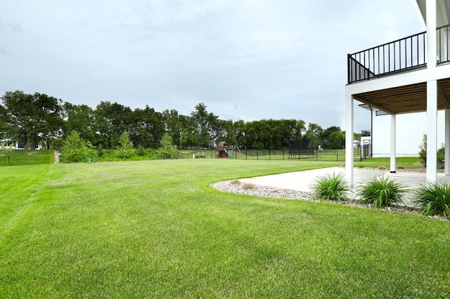 8019 NW 106th Ct, Johnston, IA 50131 - view of yard with a playground