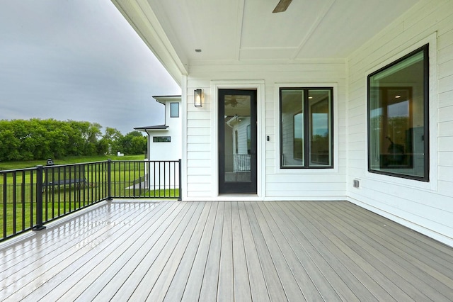 8019 NW 106th Ct, Johnston, IA 50131 - deck with a lawn