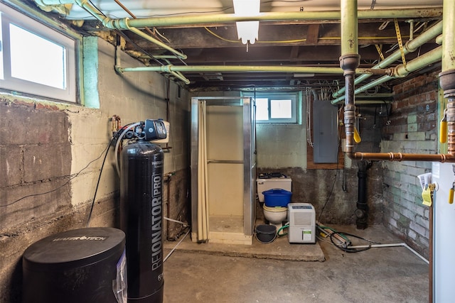 509 2nd Ave, Slater, IA 50244 - below grade area with electric panel and a water softener system