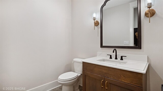 815 S Kingswood Ct, West Des Moines, IA 50266 - bathroom with vanity and toilet