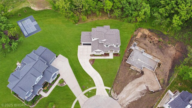 815 S Kingswood Ct, West Des Moines, IA 50266 - bird's eye view