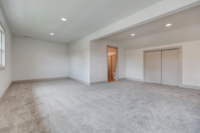 801 SE 5th St, Grimes, IA 50111 - unfurnished bedroom with carpet, recessed lighting, and baseboards