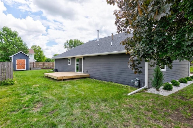 801 SE 5th St, Grimes, IA 50111 - back of house featuring a wooden deck