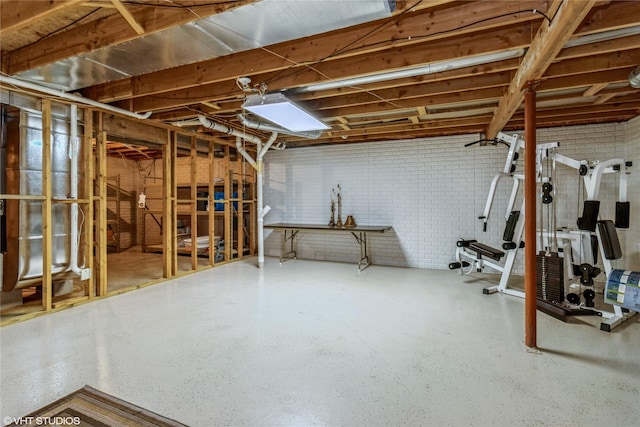 408 W 13th St N, Newton, IA 50208 - view of unfinished below grade area