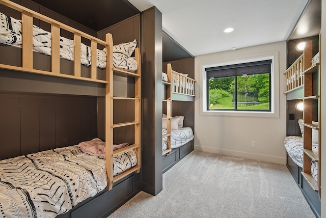 1004 NW Hugg Dr, Polk City, IA 50226 - carpeted bedroom with baseboards and recessed lighting