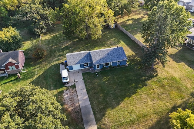 1617 Evergreen Ave, Des Moines, IA 50320 - view from above of property