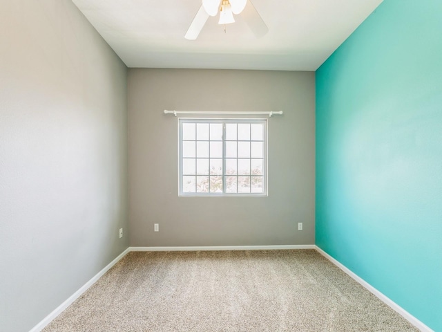 6255 Beechtree Dr Unit 4304, West Des Moines, IA 50266 - unfurnished room featuring a ceiling fan, carpet flooring, and baseboards