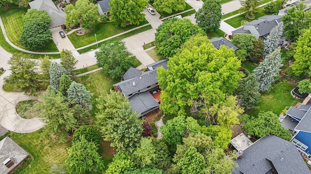 711 36th St, West Des Moines, IA 50265 - aerial perspective of suburban area