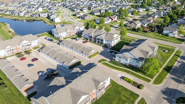 1335 SE Florence Dr Unit 312, Waukee, IA 50263 - aerial view of residential area featuring a nearby body of water