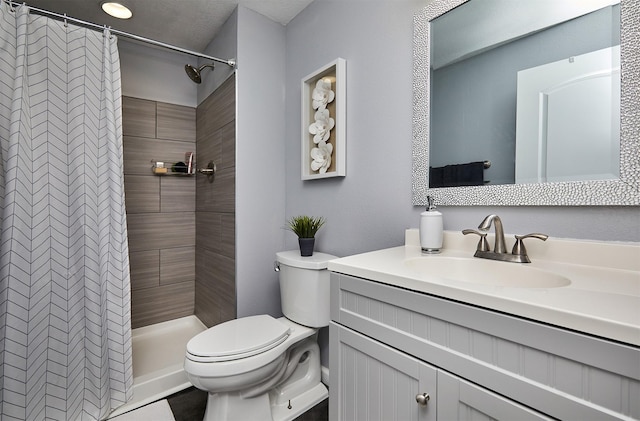 1880 Brodie St, Waukee, IA 50263 - full bathroom with toilet, vanity, and tiled shower