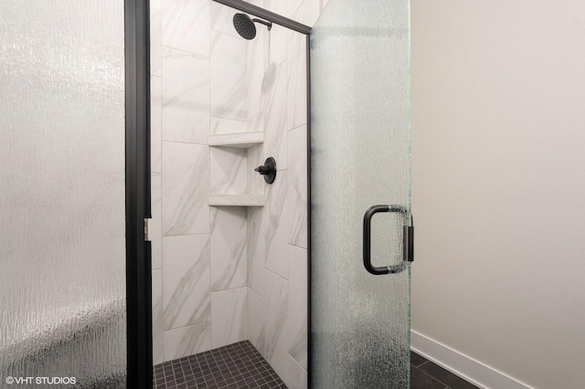 3412 5th Ave SE, Altoona, IA 50009 - bathroom with a stall shower and baseboards